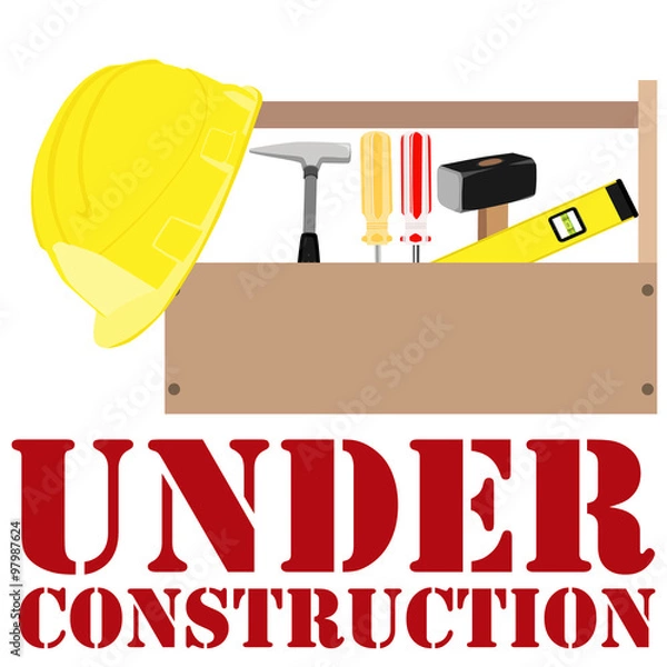 Fototapeta Under construction