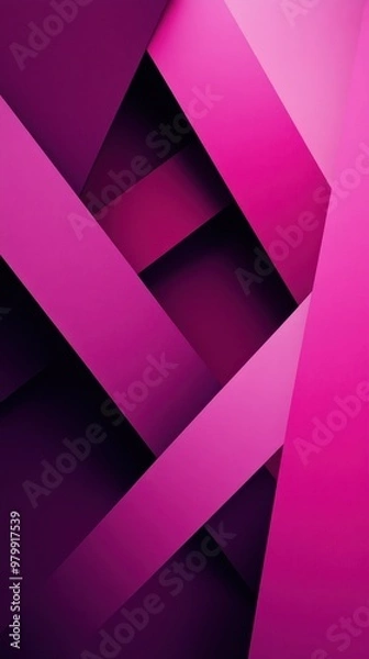 Fototapeta Vibrant Viva Magenta Marketing Materials Featuring Sleek Typography for Creative Projects