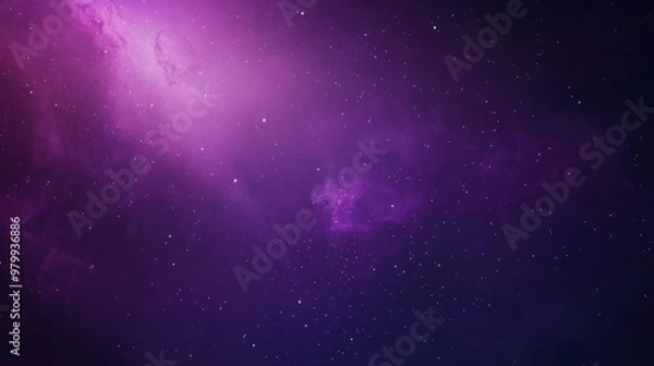 Obraz Purple Cosmic Nebula