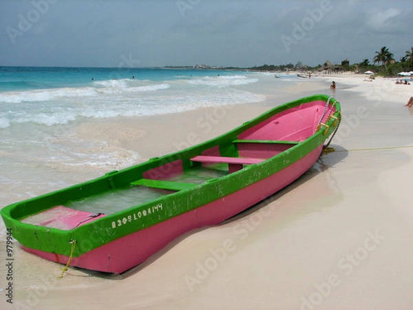 Obraz boat on the beach
