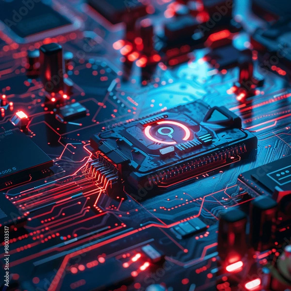 Obraz Cyber Security, Internet Protection