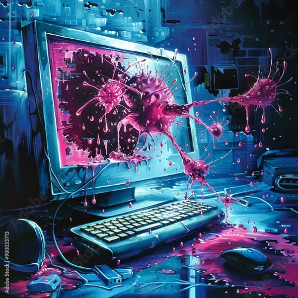 Obraz Cyber Security, Internet Protection