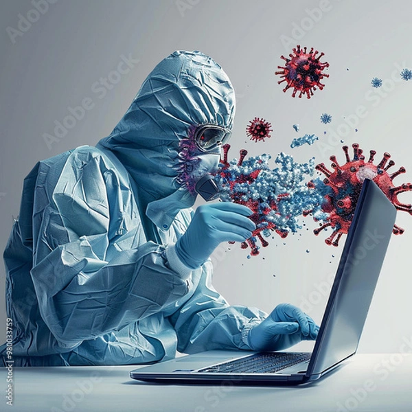 Obraz Cyber Security, Internet Protection