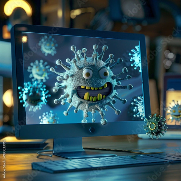 Obraz Cyber Security, Internet Protection