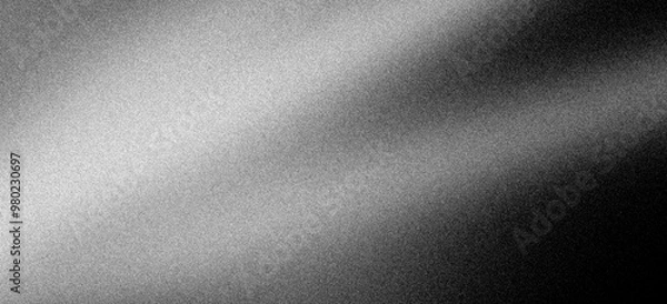 Obraz Black white grainy background