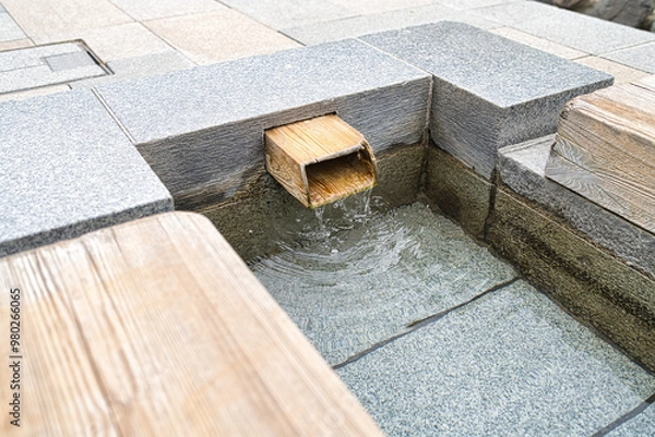 Obraz 湯村温泉　風景素材