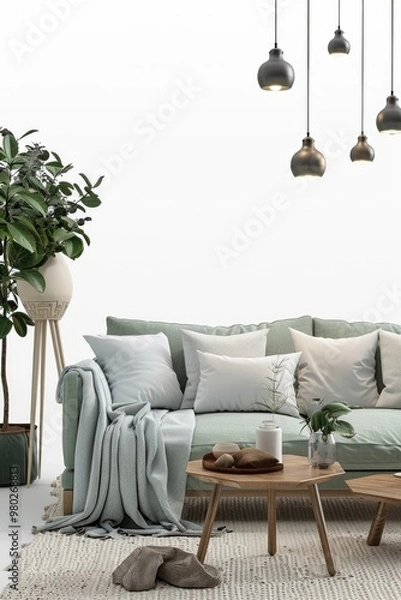 Obraz Sofa placed in the living room