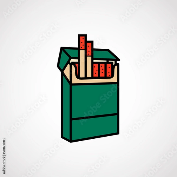 Obraz Pack Of Cigarettes.