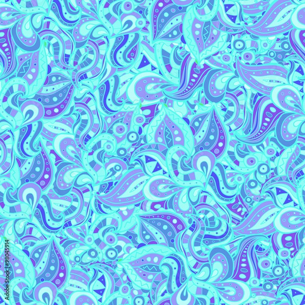 Obraz Vector abstract doodle pattern