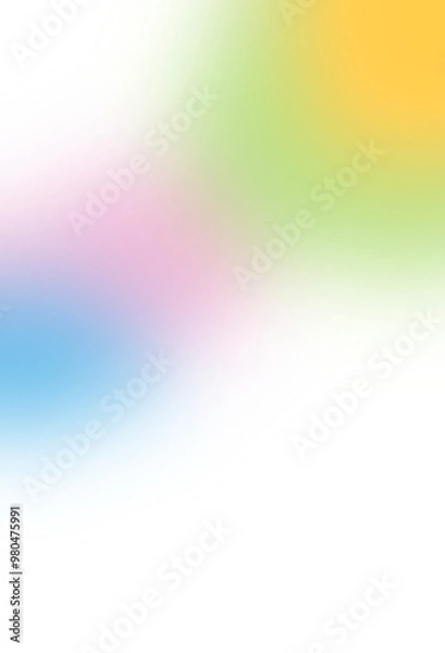 Obraz Blurry colourful gradient