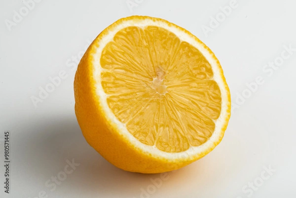 Fototapeta Lemon on a white background