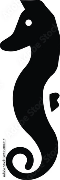 Obraz Horse icon symbol vector image Illustration
