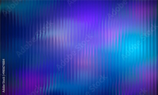 Fototapeta Gradient Multicolored. Vector Glass grainy Blurred neon in pastel colors. For covers, wallpapers, branding and other projects. Multicolored glass texture for banner, wallpaper, template, print.
