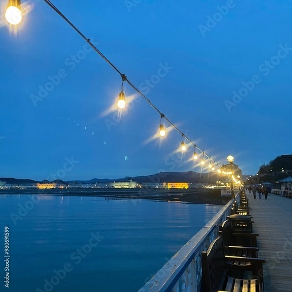 Obraz Seaside victorian pier