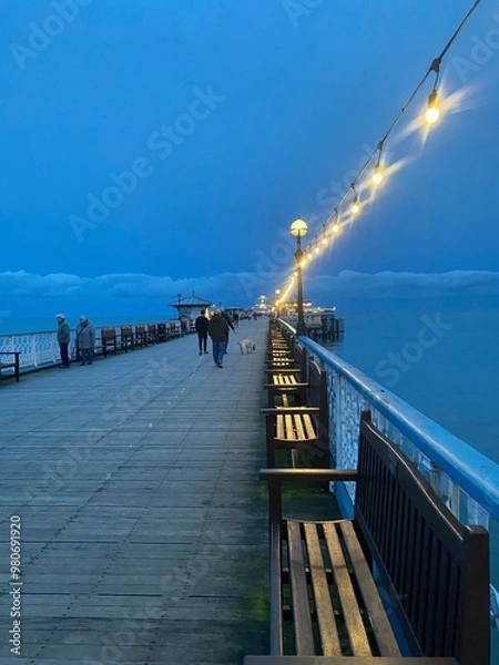 Obraz Seaside victorian pier