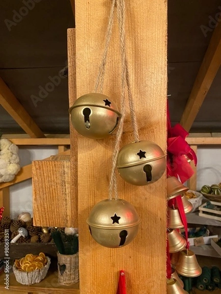 Obraz Christmas Wreath Making