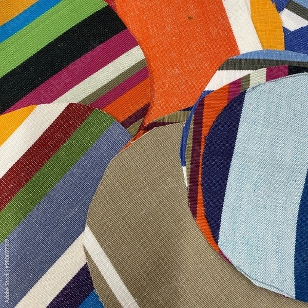Obraz Colourful fabric