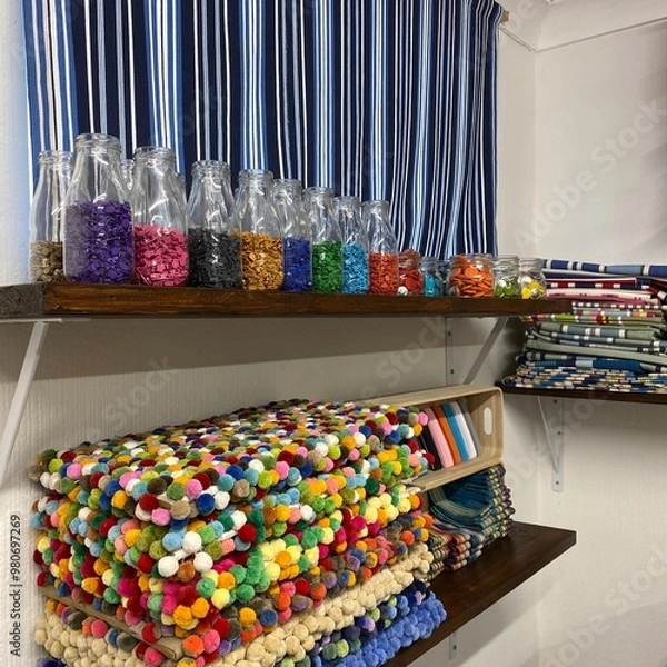 Obraz Colourful fabric