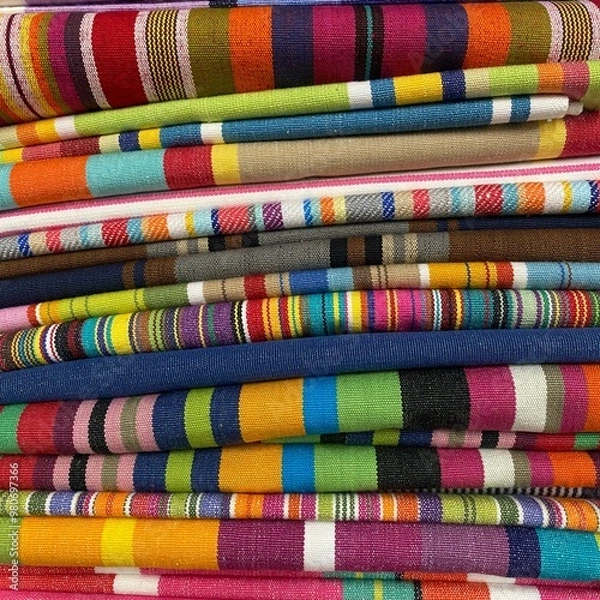 Obraz Colourful fabric