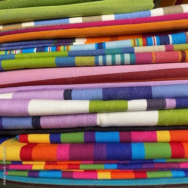 Obraz Colourful fabric