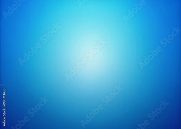 Fototapeta Vibrant blue gradient background featuring a smooth, matte finish and subtle texture resembling a wall, perfect for graphics, designs, and digital art projects.