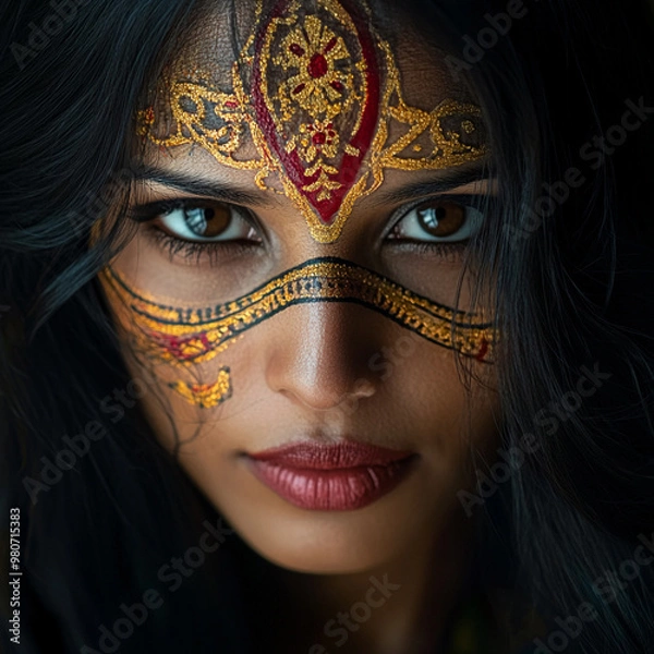 Fototapeta 페이스 페인팅