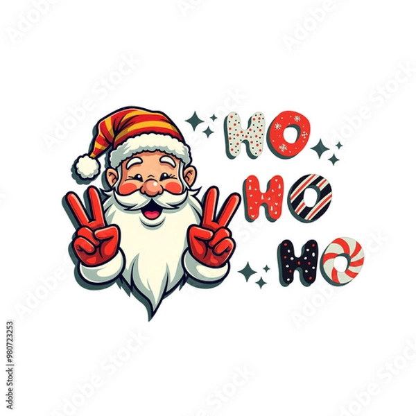 Obraz Retro Christmas design 