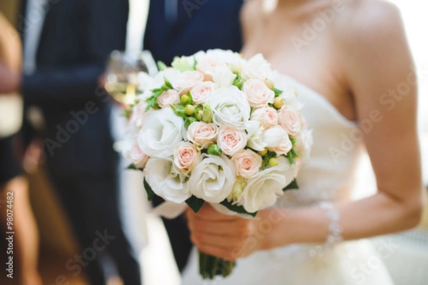 Obraz Bukiet ślubny