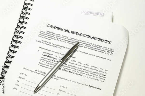Obraz Confidential Information disclosure agreement