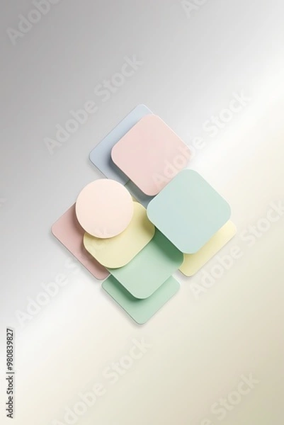 Fototapeta Abstract Digital Backgrounds for Creative Visuals: Colorful, Geometric, and Sci-Fi-Inspired Art for Websites, Wallpapers, and Graphic Design