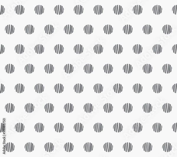 Obraz Seamless Pattern Polka Dot Stylization Texture Background