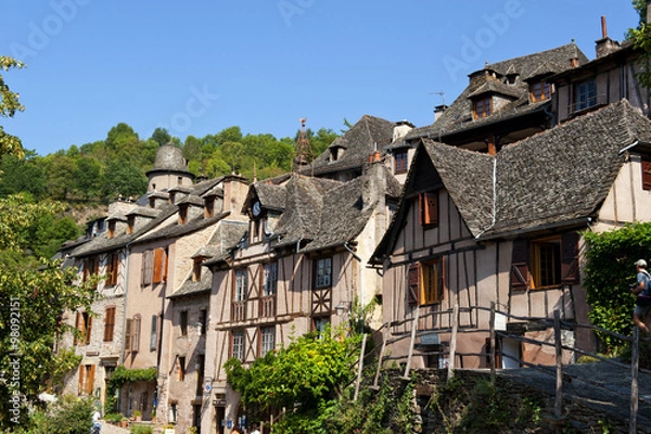 Obraz Village de Conques