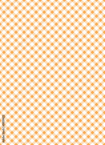 Fototapeta ギンガムチェック柄斜め