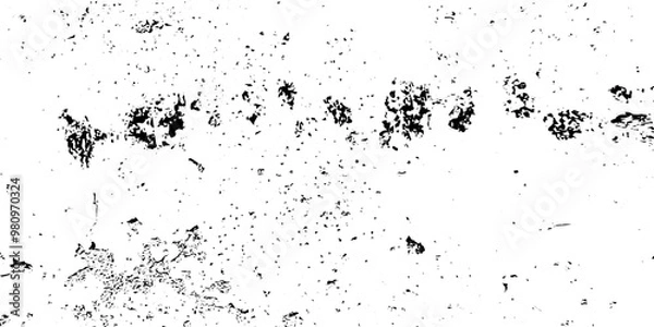 Fototapeta Abstract white and grey scratch grunge urban background. Abstract old damage and dirty overlay texture with grunge effect. Distressed backdrop Vector Illustration. Design for poster, banner background