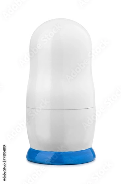 Fototapeta Blank matryoshka dolls