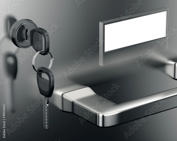 Obraz Close-up file cabinet drawer