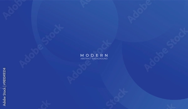 Fototapeta Blue gradient dynamic abstract background