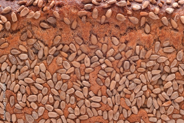 Fototapeta seed bread texture