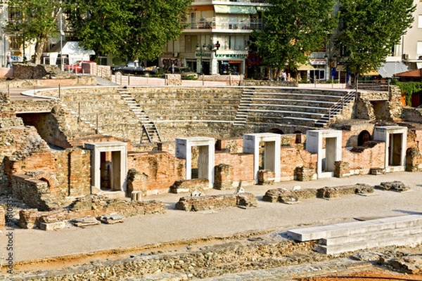 Fototapeta Ancient theater in Greece