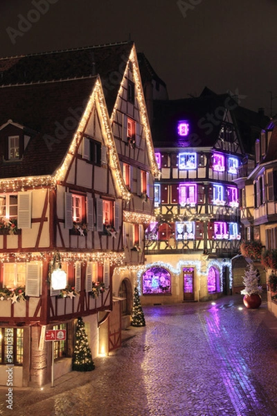 Obraz Noël en Alsace à Colmar