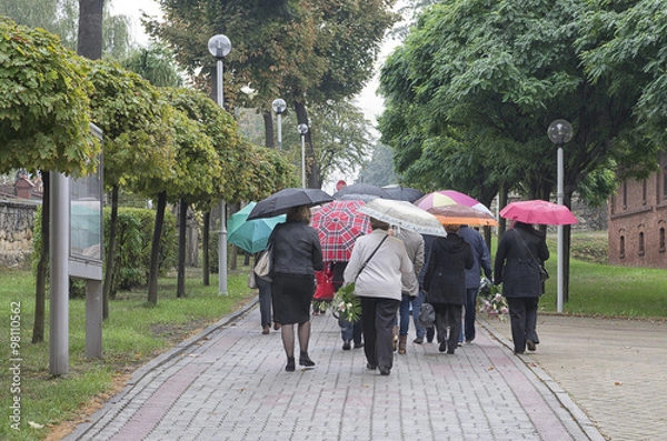Obraz The funeral procession.