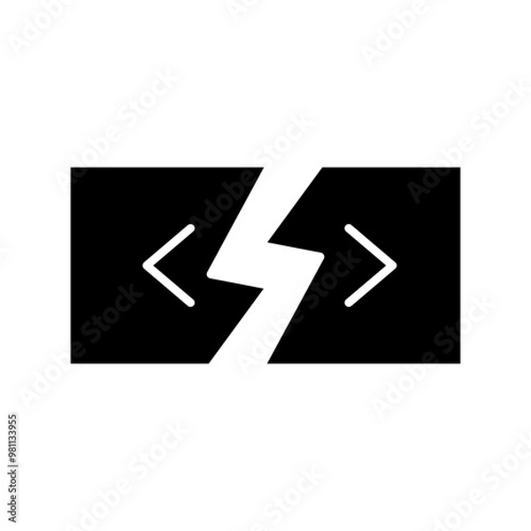 Fototapeta system glyph icon