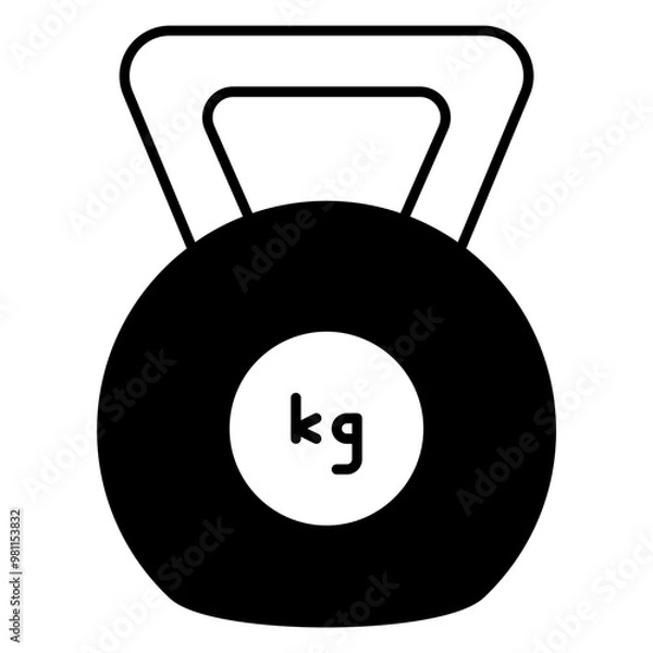 Obraz kettlebell