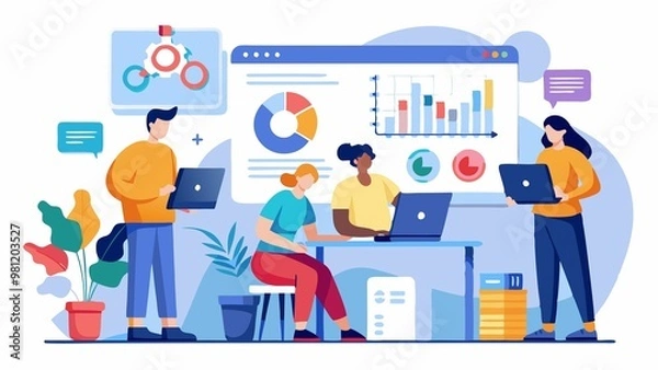 Fototapeta They are focused on analyzing complex datasets, identifying trends, and uncovering hidden patterns to inform strategic decision-making.