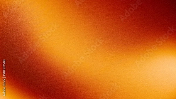 Obraz Black brown red burnt orange amber yellow gold white abstract background. Color gradient ombre blend blur flow fluid. Noise grain mesh. Bright light fire hot glitter neon glow. Line wave. Design.
