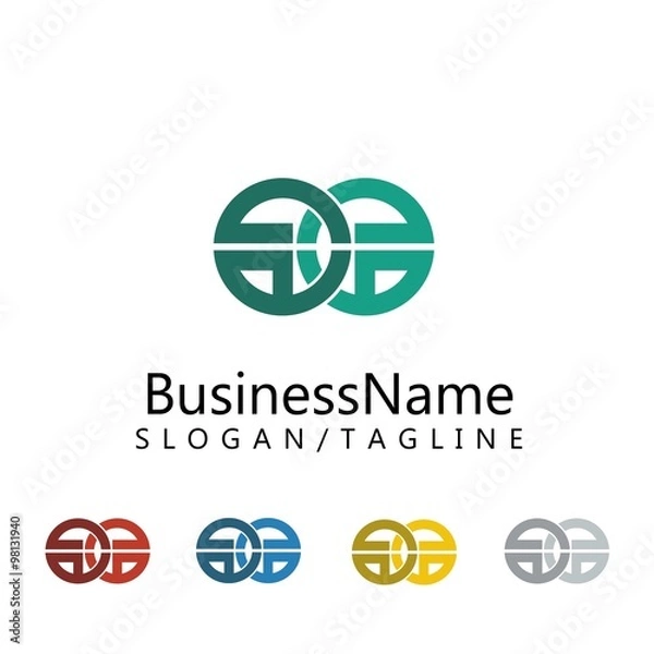 Fototapeta generation vector logo icon