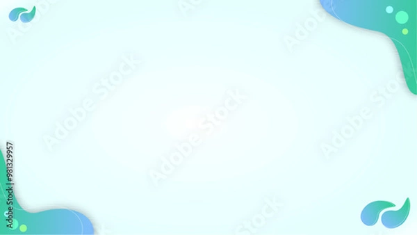 Obraz Light Tosca Ocean Background Template