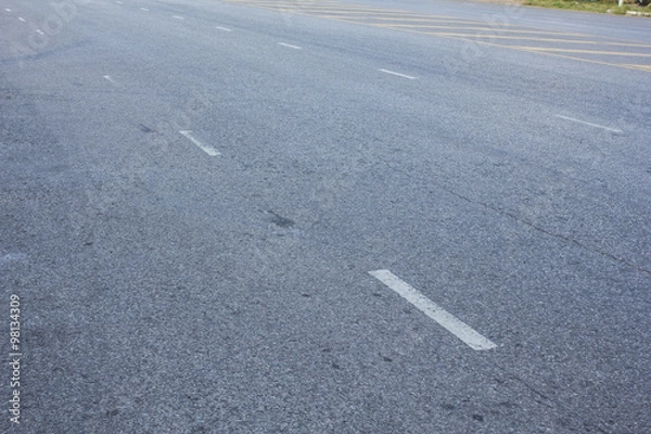 Fototapeta Road texture - Asphalt as abstract background or backdrop