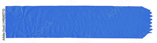 Obraz long envelope blue 2