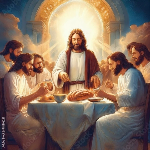 Obraz The last supper Remastered